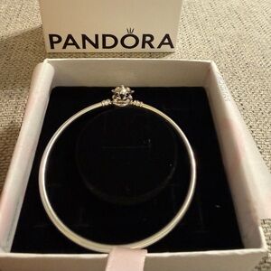 Pandora Sterling Silver Stitch Bangle